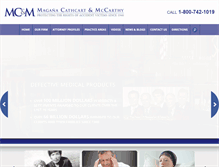 Tablet Screenshot of mcmc-law.com